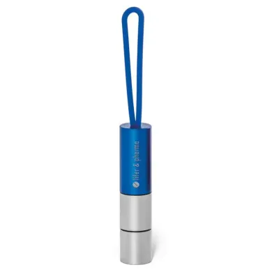 Chaveiro Lanterna LED em Alumínio - azul - 1530070