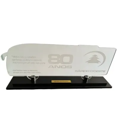 Troféu em acrílico personalizado - modelo 2 - 1760149