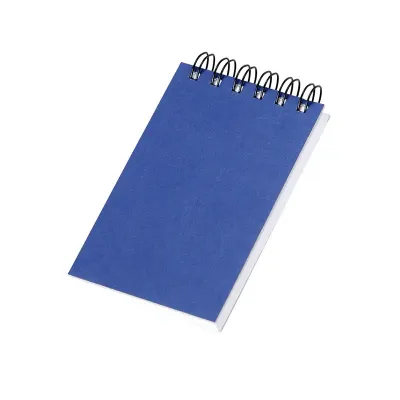 Bloco de anotação capa dura azul - 1892155