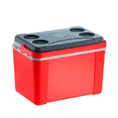 Caixa térmica vermelha 34 litros