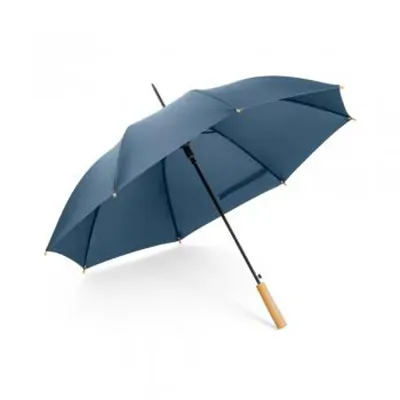 Guarda-chuva em PET pongee azul - 1945329