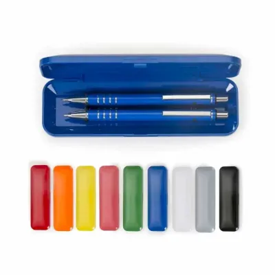 Conjunto de caneta e lapiseira em várias cores - 425515