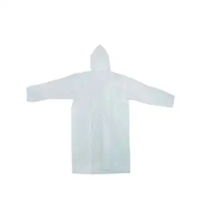 Capa de chuva em PVC laminado transparente - 493237