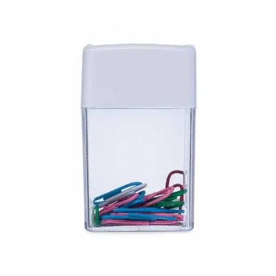 Porta-clips magnético em plástico - 1225178