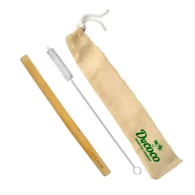 Kit canudo de bambu - 742266