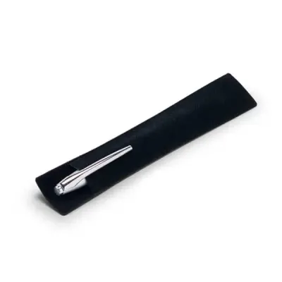 Caneta personalizada de metal acondicionada em embalagem de veludo - 603509