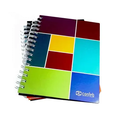 Caderno capa dura personalizado - 450888