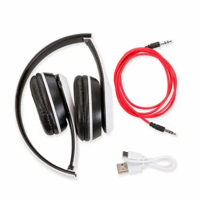 Fome de ouvido personalizado bluetooth com hastes de altura regulável - 1230432
