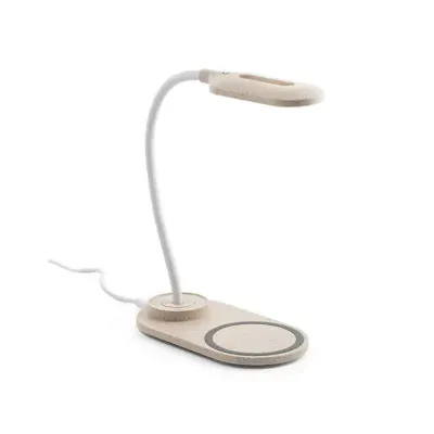 Luminária de mesa Ecológica personalizada com carregador wireless - 1330314