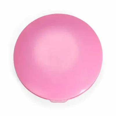 Espelho Plástico Duplo rosa - 1456192