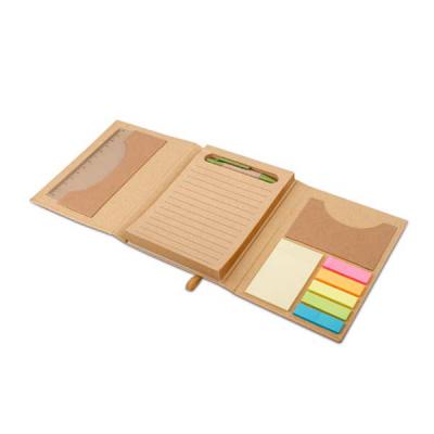 Kit escritório ecológico com caderno e blocos adesivos - 680356