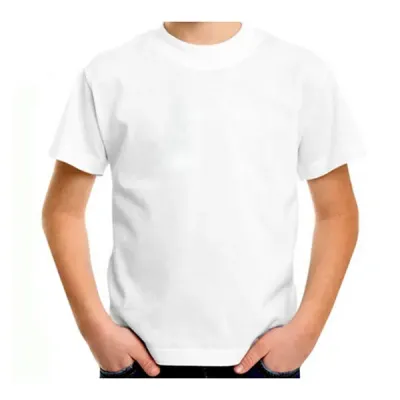 Camiseta Algodão Branca - 1740198