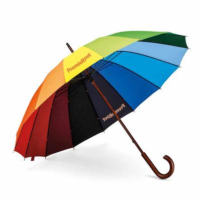 Guarda-chuva colorido personalizado no material pongee - 1127803