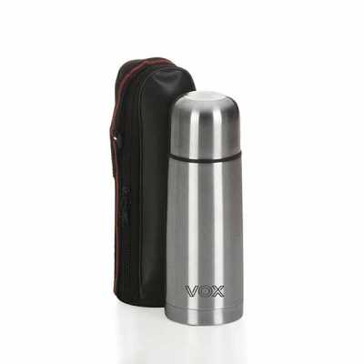 Garrafa térmica com capacidade de 350ml
