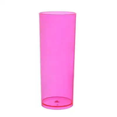 Copo Long Drink cristalino rosa