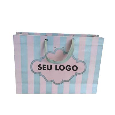 Sacola de Papel Personalizada , papel offset 180gr, 