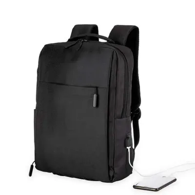 Mochila de Nylon 21L preta