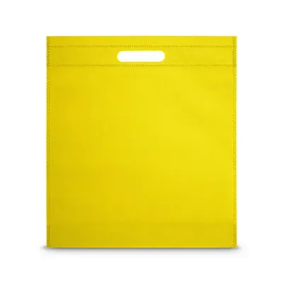 Sacola em non-woven amarela - 1726343