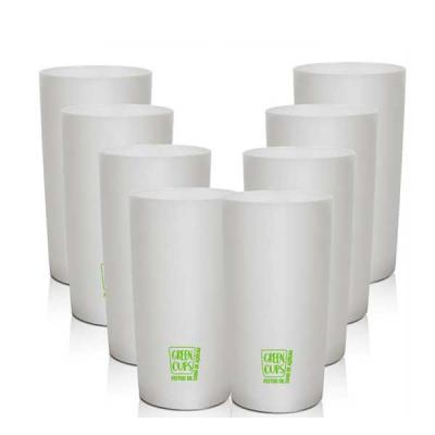 Green Cups 280ml - Kit 8 Copo Eco Cana de Açúcar