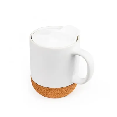 Caneca Porcelana com tampa