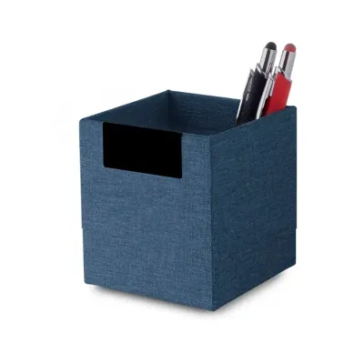 Porta objetos azul