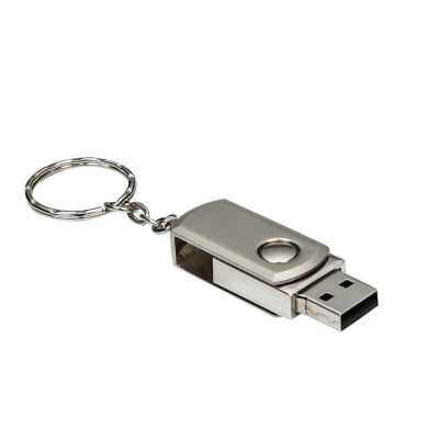 Mini Pen Drive 4GB Giratório Personalizado - 820649