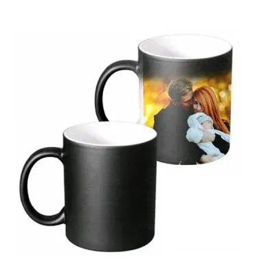 Caneca Mágica Preta 350ml