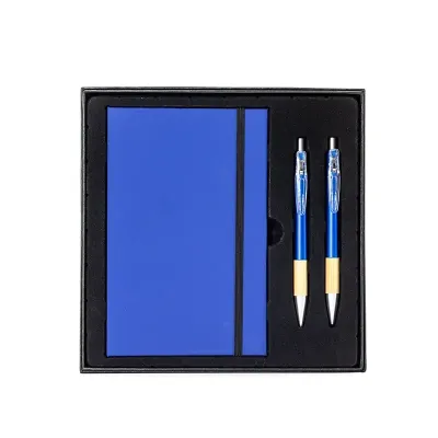 Kit executivo com três peças (azul)