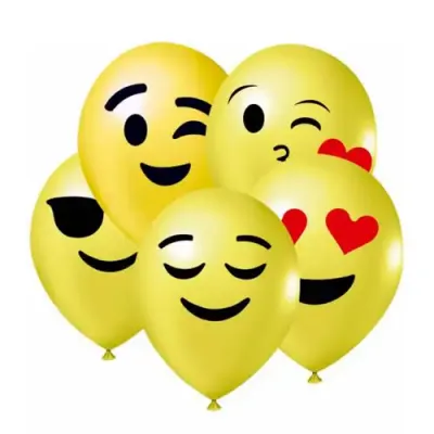 Balão personalizado amarelo - 1412268