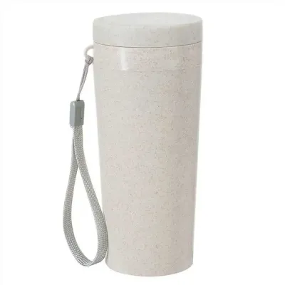 Copo térmico de fibra de bambu