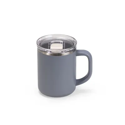 Caneca Parede Dupla Cinza