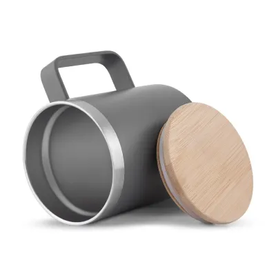 Caneca Térmica Cinza