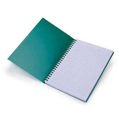 Caderno A5 Plástico Verde - 1792407