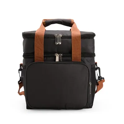 Bolsa térmica dupla em poliéster 300D resistente à água - 2122981