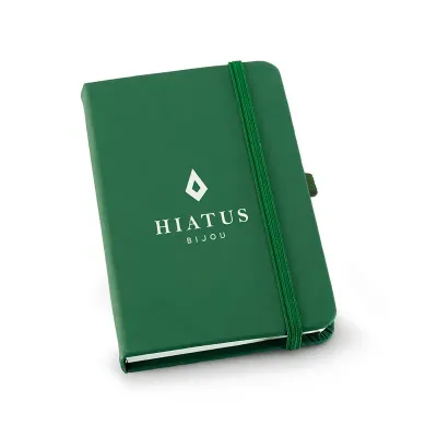 Caderno verde personalizado - 1988106
