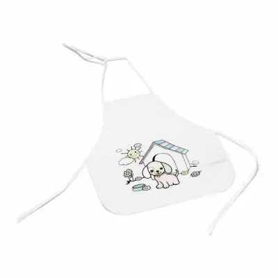 Avental para colorir infantil com estampa - 968099