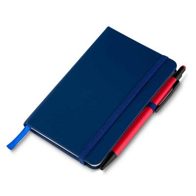 Caderno de anotações com elástico