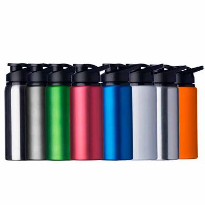 Squeeze 600ml Alumínio com pintura fosca e tampa cor preta - 1016290
