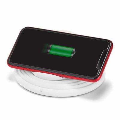 Carregador de Telefone Celular Sem Fio Iluminação com variação de cores selecionável. Acompanha c...