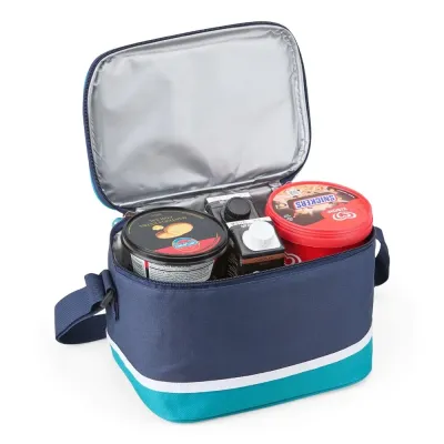 Bolsa térmica de nylon 7 litros com revestimento térmico em PEVA