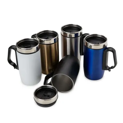 Caneca 250ml parede dupla em Inox | Cores