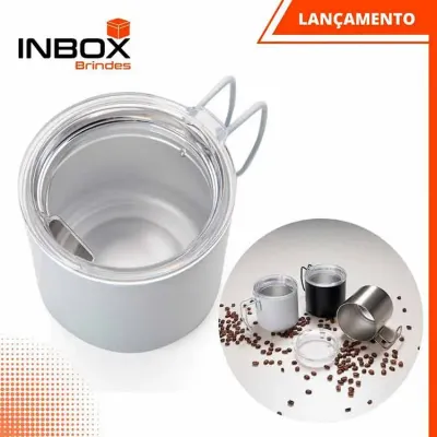 Caneca Inox Parede Dupla 350 ml - 1446096