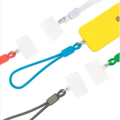 Pulseira em PVC com mosquetão