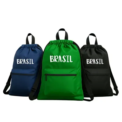 Mochila saco poliéster