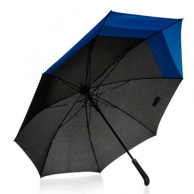 Guarda-chuva preto e azul - 1685736