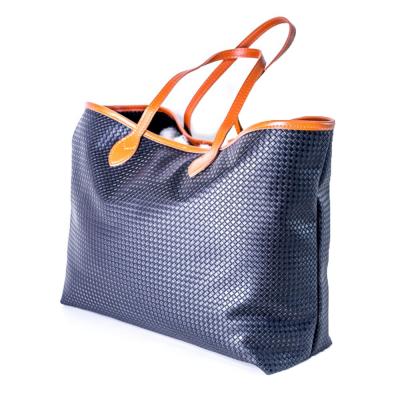 Bolsa 54x32x16cm sintético metalasse com forro em microfibra