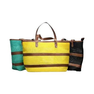 Bolsa em material tela riveira - opções de cores