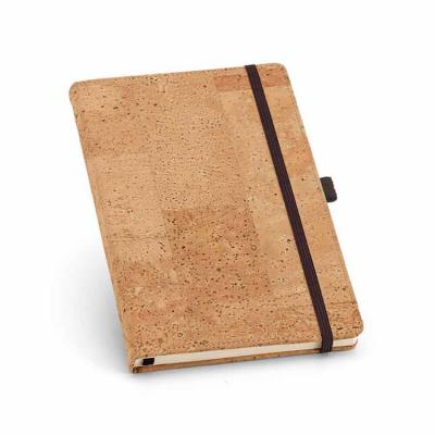 Caderno capa dura A6 com porta-caneta