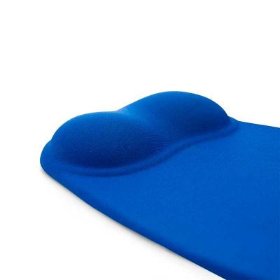 Mouse pad ergonômico de neoprene, na cor azul. - 1266886