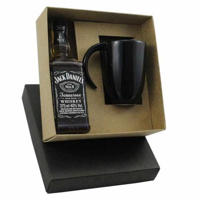 Kit whisky Jack Daniels com uma caneca de porcelana